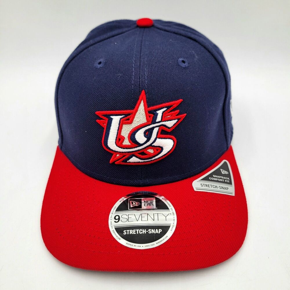 2026 WBC Team USA New Era 9SEVENTY Stretch Snap Hat World Baseball Classic NWT